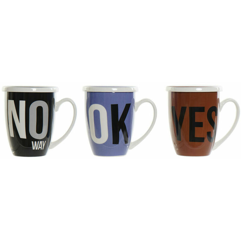 

LTD - Taza Con Filtro Para Infusiones Dkd Home Decor Azul Negro Rojo Acero Inoxidable