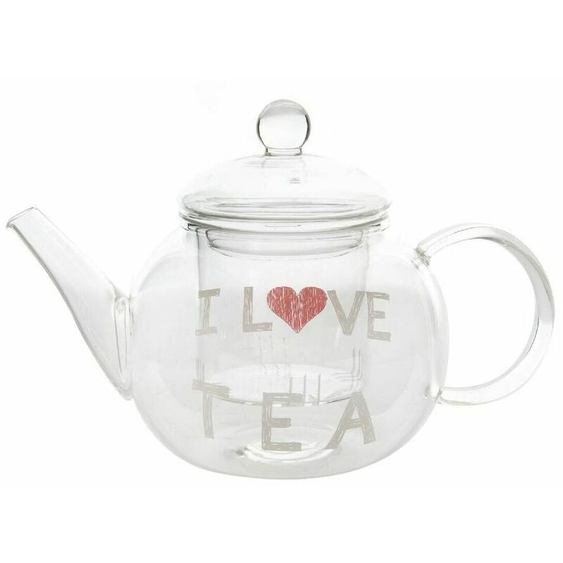 

Tetera Dkd Home Decor Transparente Vidrio De Borosilicato (250 Ml)