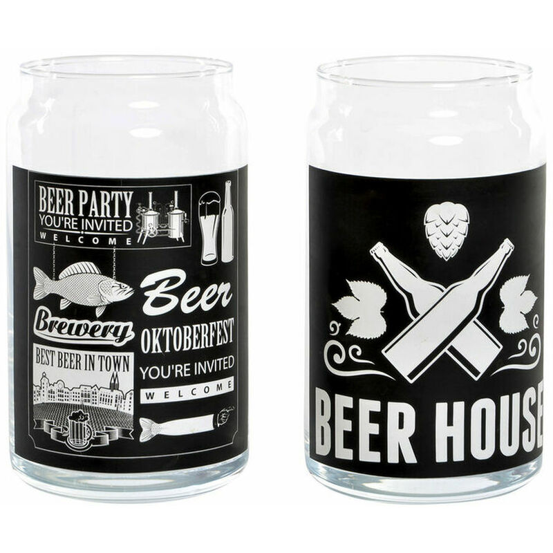 

Vaso para Cerveza Cristal (2 pcs) - Dkd Home Decor