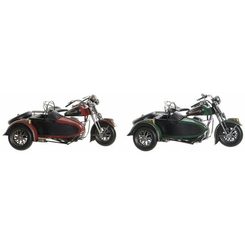 

DKD Home Decor Vehículo DKD Home Decor Decorativo Moto Vintage (2 pcs) (36 x 24 x 20 cm)
