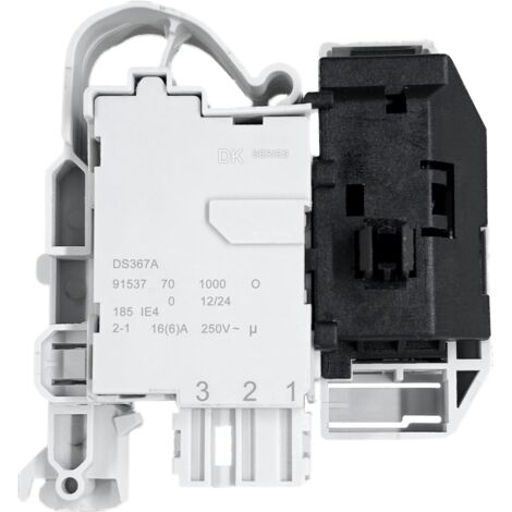 DKS67A Pièce de rechange pour serrure de porte électrique pour machine à laver Bosch, Siemens IQ500 IQ300 IQ700 Interrupteur