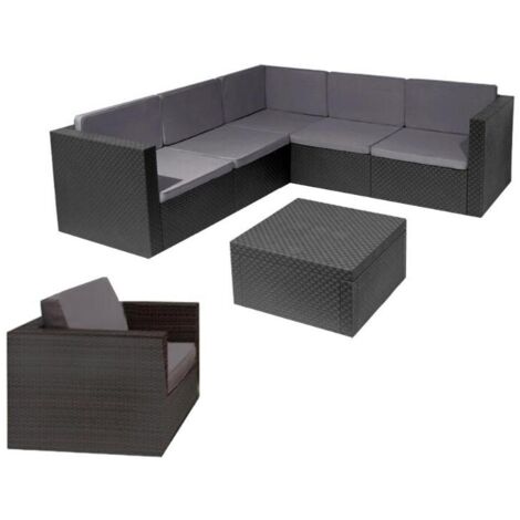 DL corner williams conjunto , Corner WilliamsFabricado en metal y fibra de alta calidadApto para exterioresFácil montaje modular.