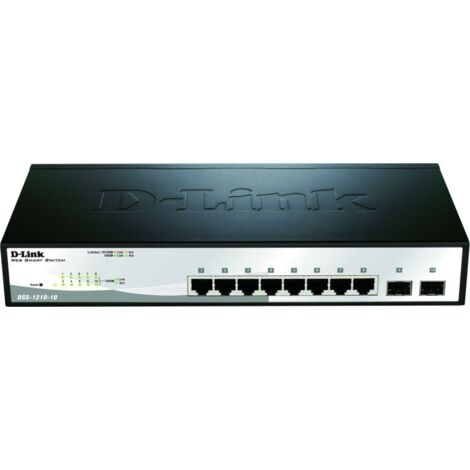 DLink Deutschland 10-Port Gigabit Switch DGS-1210-10/E