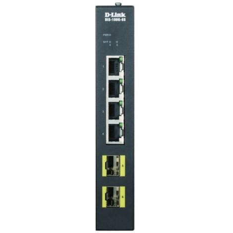 DLink Deutschland Gigabit Industrial Switch DIS-100G-6S