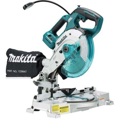 DLS600Z Brushless 165mm Mitre Saw 18V Bare Unit - MAKDLS600Z