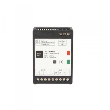 DLX1224-4CV-DALI Led Dimmer Dali 4 Canali RGB RGBW