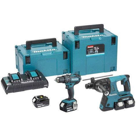 DLX2137PTJ LXT Twin Pack 18V 4 x 5.0Ah Li-ion - MAKDLX2137PT