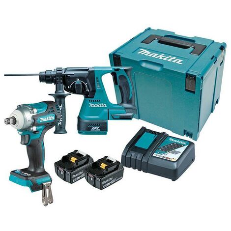 DLX2372TJ Twin Pack 18V 2 x 5.0Ah Li-ion - MAKDLX2372TJ