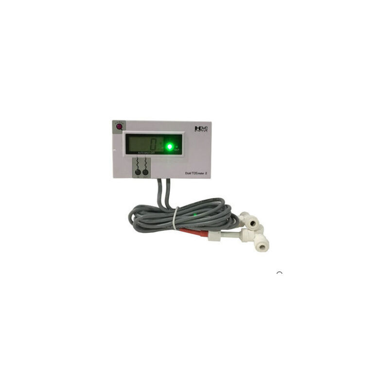 DM-2 tds Appareil de Mesure Commercial en Ligne Double tds Testing Hydroponics Gardening Aquarium Riffe Piscine Spa Traitement de l'eau Système de