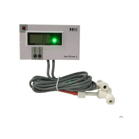 DM-2 TDS Meter Commercial Online Dual TDS Testing Hydroponics Gardening Aquarium Riffe Pool Spa Water Treatment Pure Filtration System