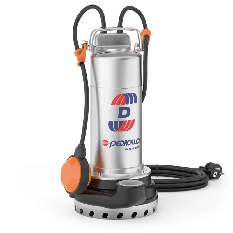 Dm 20 (10m) - Électropompes submersibles pour eaux claires à roue semi-ouverte monophasée - Pedrollo