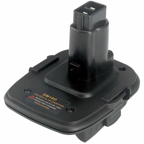 Dm18D Adaptateur Batterie Convertisseur Avec Usb Outils Port Pour Dewalt Convertir 20V Li-Ion Milwaukee M18 A 18V Nicd Nimh Batterie Dc9096