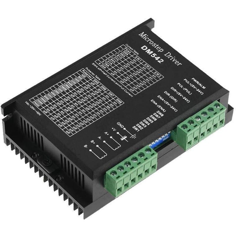 Image of dm542 Controller driver motore passo-passo digitale bifase 18-48 VDC Max 4,2 A per stampante 3D