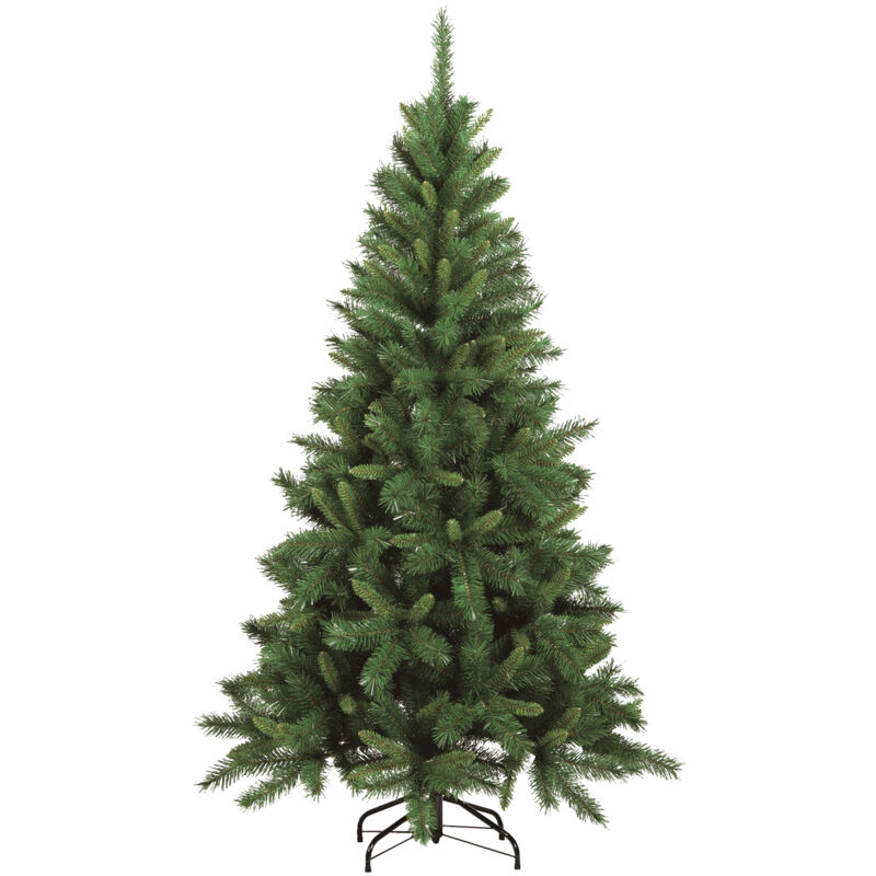 

Dmora - Árbol de Navidad 'Livigno', altura 150 cm, 30 ramas atóxicas, 90x90x150 cm