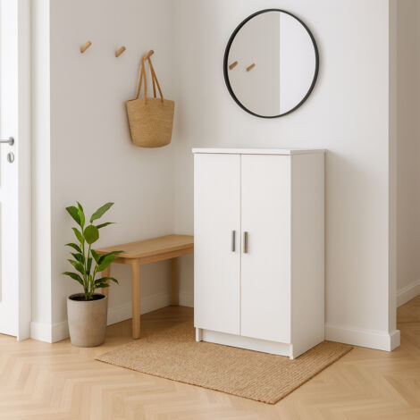 dmora armoire multifonction lamar multifonction blanche
