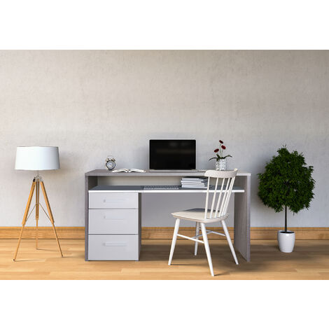 Bureau 100x60 avec plateau coulissant chambre Sliding M Ardesia - Achat &  prix