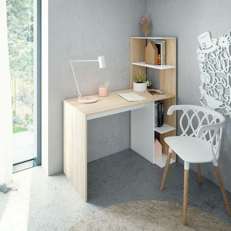 Bureau naturel bois massif 150 cm - Modern - Home Office - Toulouse - by La  Compagnie du Hêtre: bois clair