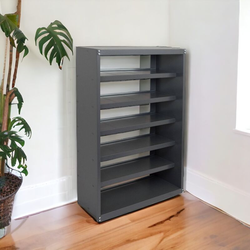 Cabinet en métal en kit taille 655x275x1000 mm, package 1250x300x100 mm, pouvant accueillir 24 conteneurs Art.103 - Dmora