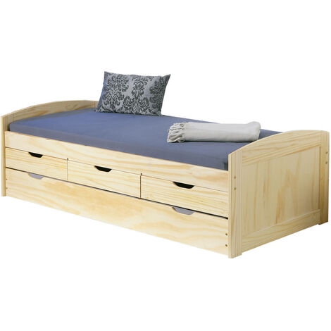 Cama Pino 90x180  MercadoLibre 📦