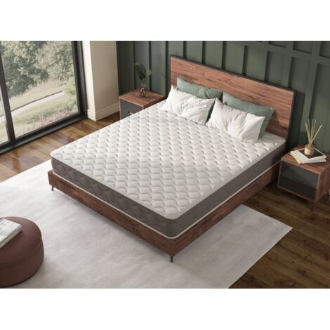 Dmora - Colchones individuales Dabarka, Colchón Memory Foam, Colchón ergonómico, Colchón antiácaros e hipoalergénico, 100% Made in Italy, 80x200xh21 cm