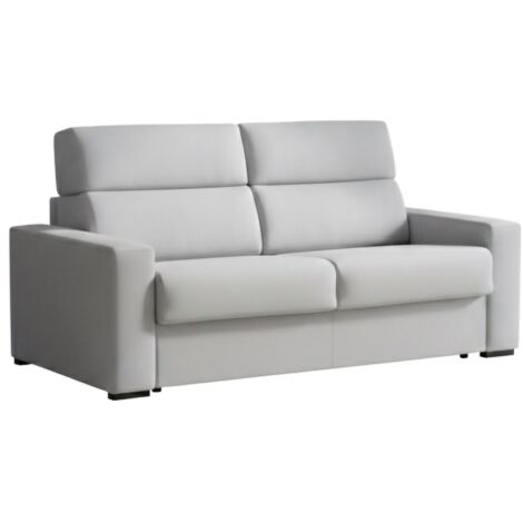Dmora - Divano fisso 3 posti Ozegna, Sofà lineare per salotto, imbottito, sfoderabile, Qualità 100% Made in Italy, 220x95 h100 cm, Grigio