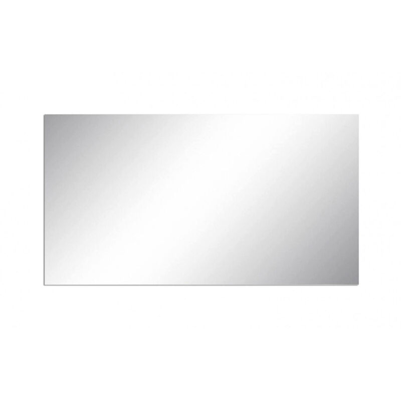 

Espejo de pared con marco Made in Italy, Espejo de baño, 80x2h60 cm, color blanco brillante - Dmora