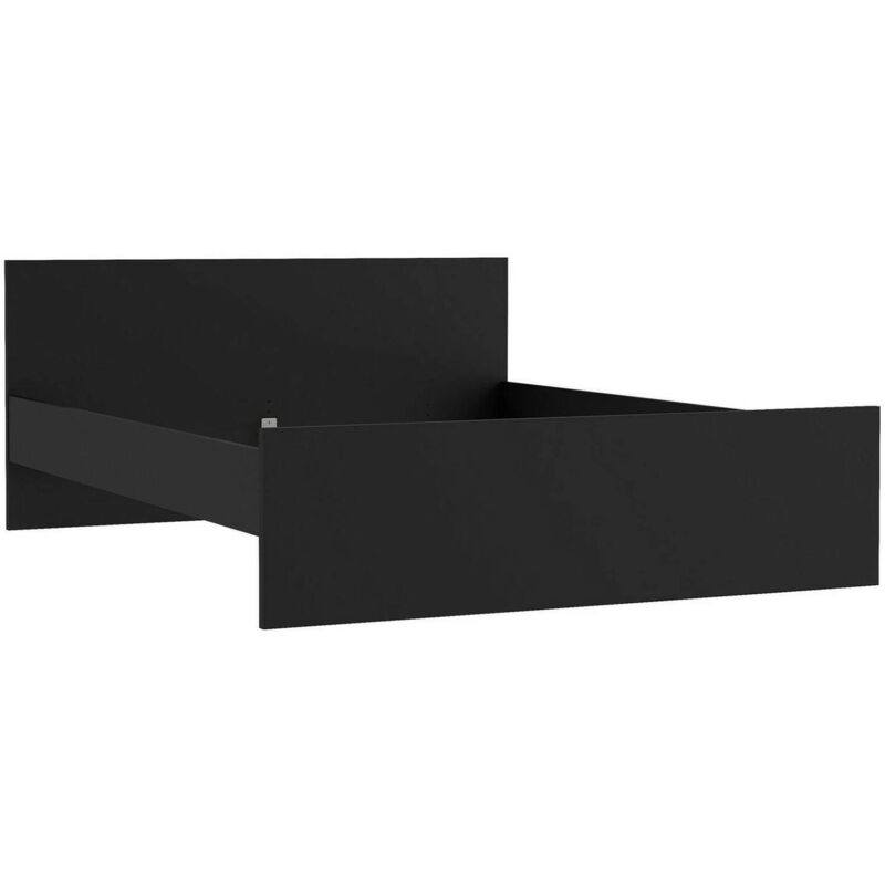 

Marco para cama doble, color negro, 166 x 80 x 206,6 cm - Dmora