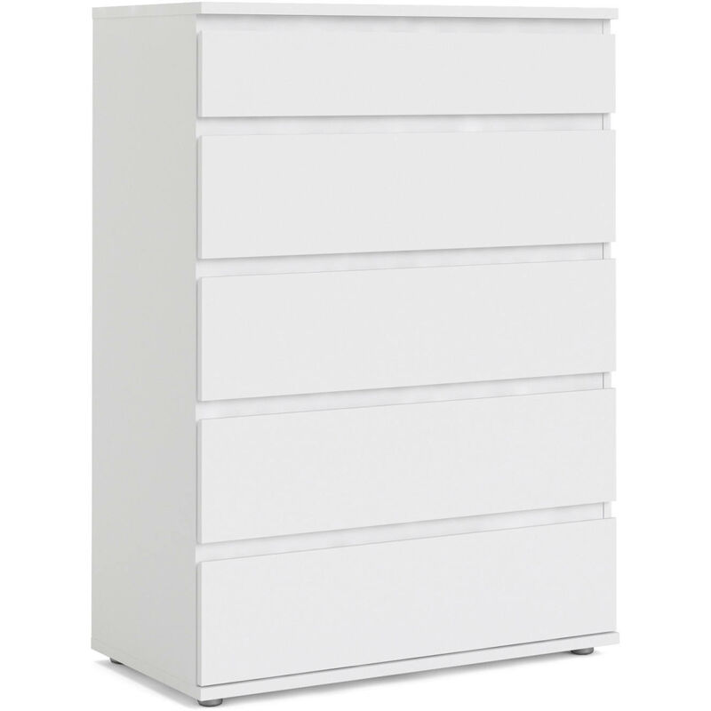 Dmora - Kommode, weiße Farbe, 76,8 x 106,6 x 40 cm