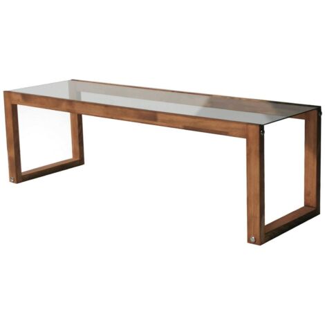 Dmora - Meuble TV Dfrattes, Buffet de salon, Armoire basse pour TV, Base murale de rangement, 130x40h40 cm, Chêne