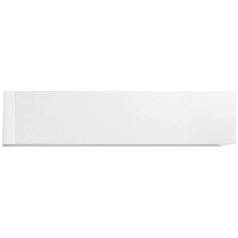 

Mueble de pared Made in Italy, con puerta abatible, mueble de salón suspendido, 180x30h40 cm, color blanco brillante - Dmora