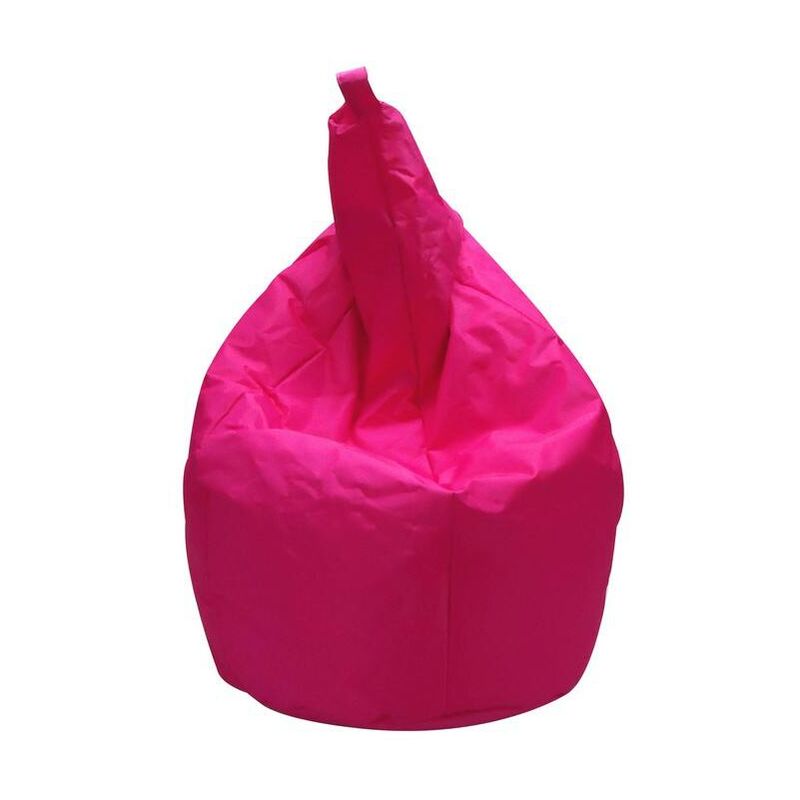 

Puf Solid color, color fucsia, Medidas 80 x 120 x 80 cm - Dmora