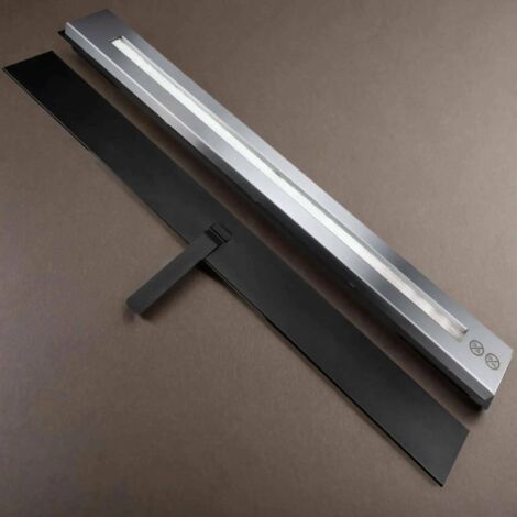 Dmora - Quemador Dsantopadr, Hornillo, Elemento calefactor, Incinerador, Made in Italy, 11x90 h5 cm, Negro y Plata