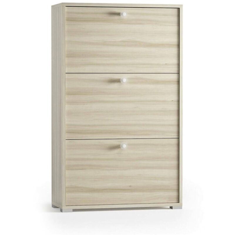 Scarpiera Escondido 3 Ante | Bianco 60x113cm | Fino A 18 Paia - Foto 4