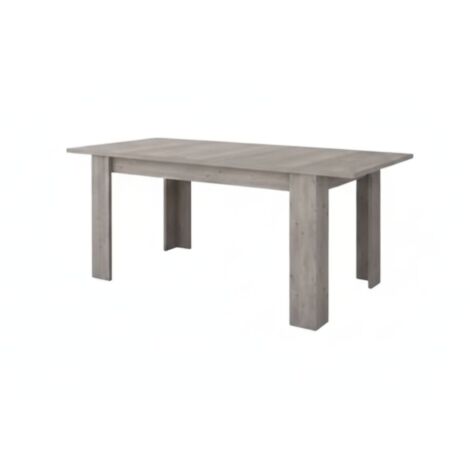 Dmora – Table à manger extensible 160/220 cm – Chêne – Système d'ouverture pratique – Accueille jusqu'à 10 personnes – Résistante aux chocs et rayures - 220x88h80
