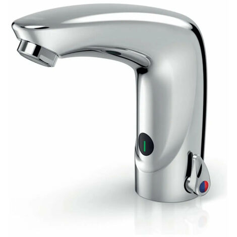Dmp - Settemix Miscelatore Lavabo Elettronico Con Sensore Ad Infrarossi - A Pile Aa 1,5 V