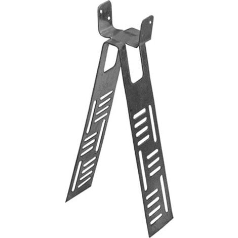 DMS – Support de liteau – Pince réglable 170 x 40 mm en acier galvanisé – Pattes pliables pour toiture – Fixation solide