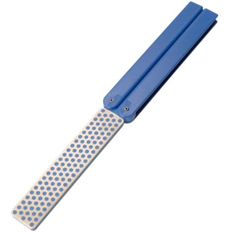 DMT FWC Diafold Diamond Whetstone 110mm Blue, 325 Grit Coarse for Sharpening Knives and Blades