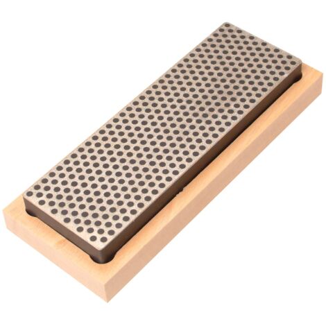 DMT W6X 150mm Diamond Whetstone with Wooden Box – Black, 220 Grit Extra Coarse for Sharpening Knives and Tools