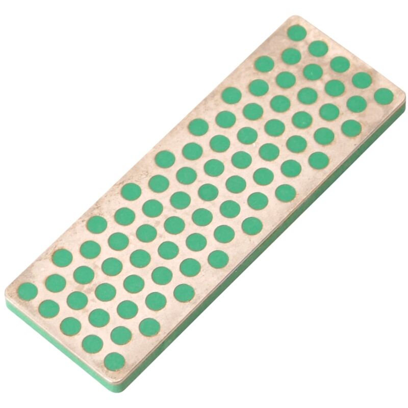 DMT W7E Mini Whetstone, 70mm, Green, 1200 Grit – Extra Fine Sharpening Stone