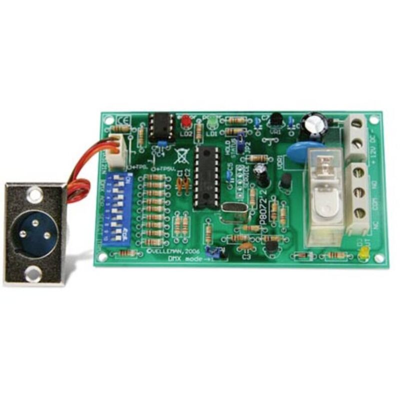 Velleman - relais à pilotage dmx WSL8072