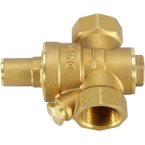 DN20 3/4" Einstellbarer Wasserdruckminderer Regler 1,6 MPa