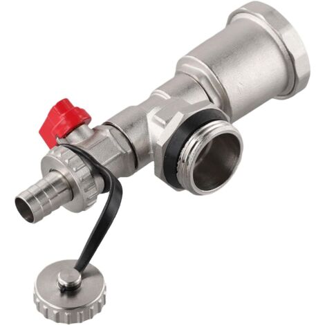 DN25 Distributeur de chauffage avec robinets de vidange