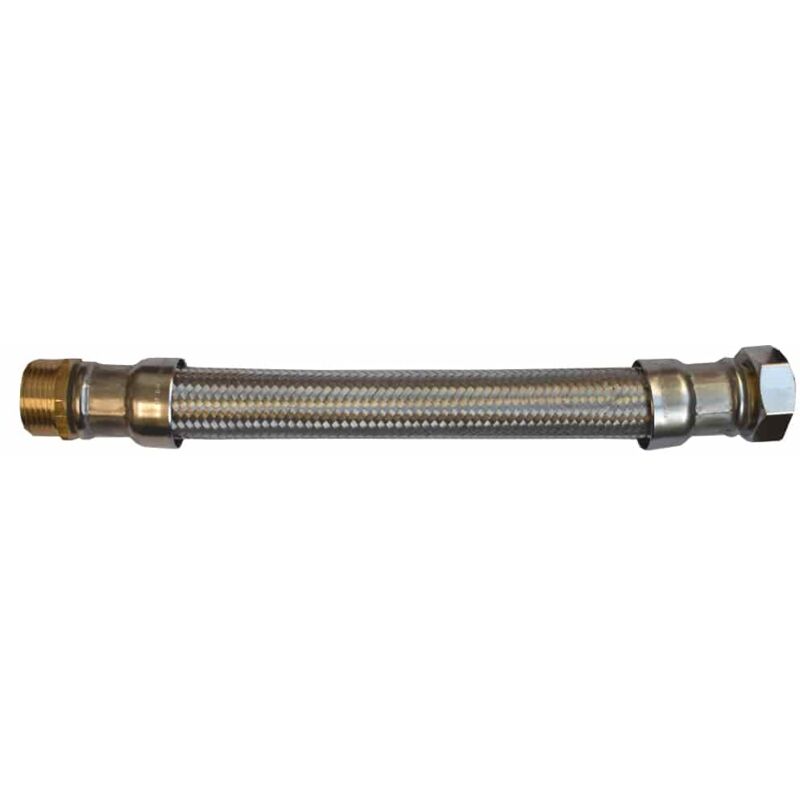 Klasebo® Panzerschlauch Dn25, Edelstahl, Flexschlauch 1 Zoll, 800 Mm, Dvgw