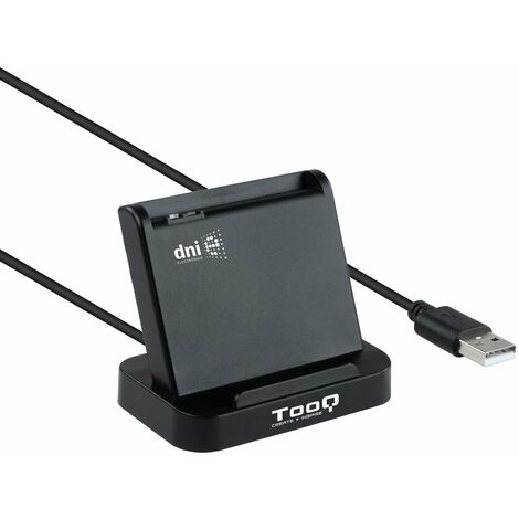 Dnie Smart Card Reader Vision Usb Black Tooq Tqr-220b