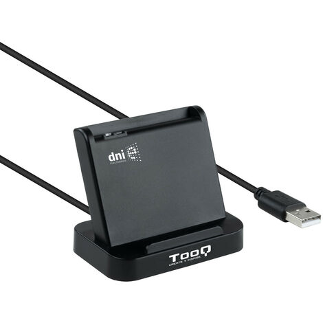 Dnie Smart Card Reader Vision Usb Schwarz Tooq Tqr-220b