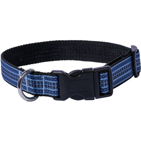 Dobar Hundehalsband 30 - 50 cm blau Halsband