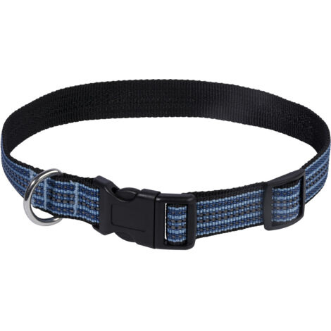 Dobar Hundehalsband 38 - 64 cm blau Halsband
