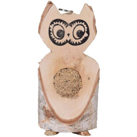 Dobar Vogel Futtereule 36 x 25 x 13 cm braun