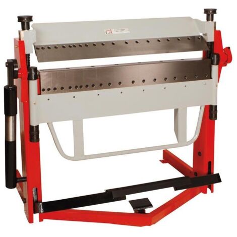 Dobladora manual para chapa de 1270x2 mm Holzmann akm1270ps
