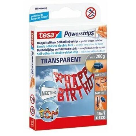 Doble cara adhesivos transparentes